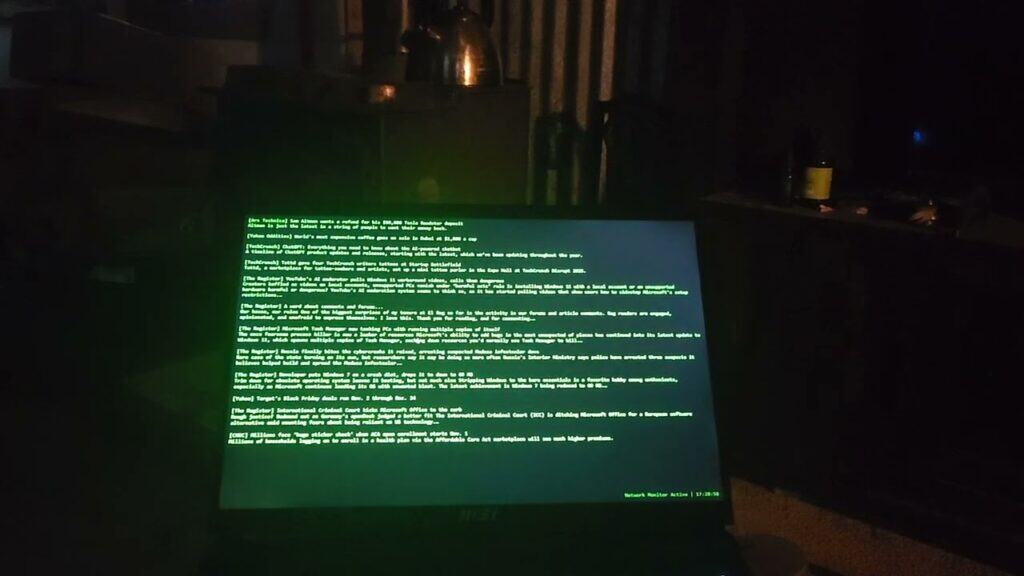 While we are on the subject of new tooling